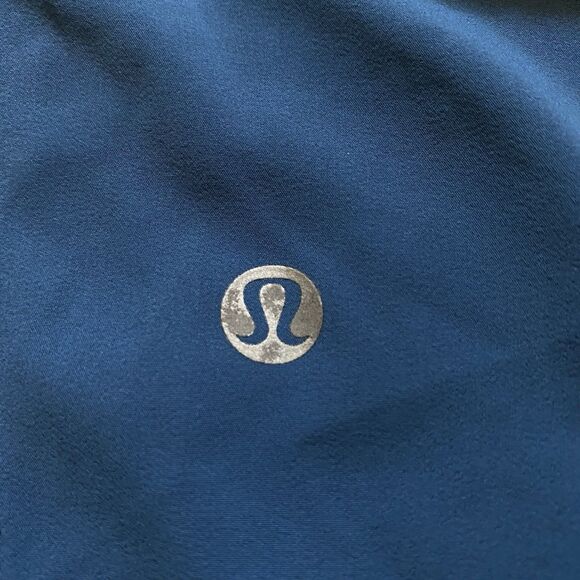 LULULEMON XL Men’s Pacebreaker Lined Running Shorts 10” Blue Black Stripe Casual - Picture 4 of 16